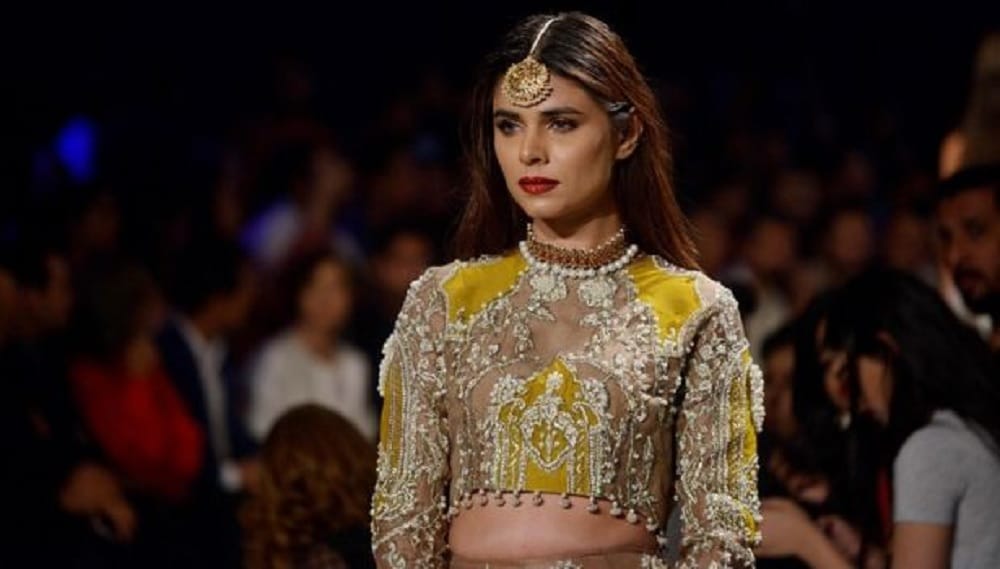 Models looked stunning in bride attire at Pakistan Fashion Week