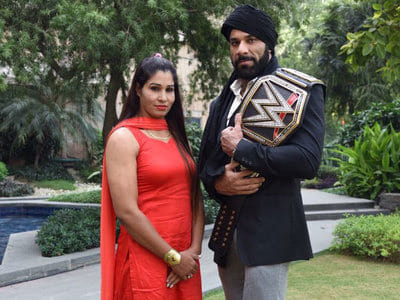  Kavita Devi becomes first Indian woman wrestler to sign deal with WWE