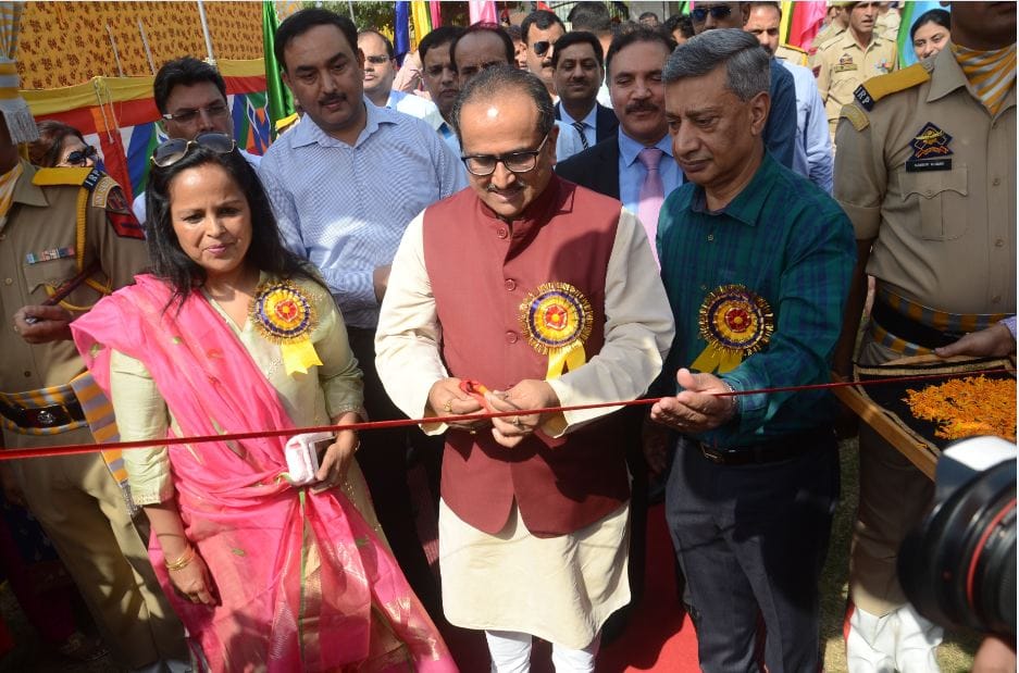 jammu police fair start in jammu inaugurated by nirmal singh