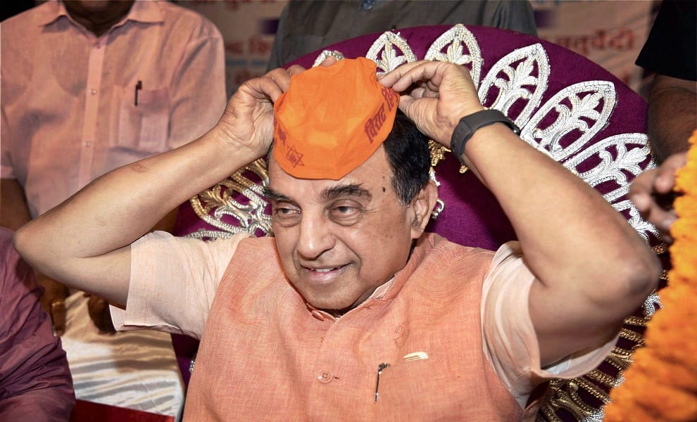 Election can not be won by development says BJP MP Subramanian Swamy