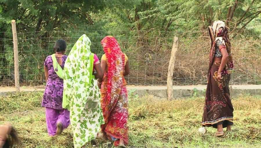 Women started a unique movement in this village, demands for Toilets