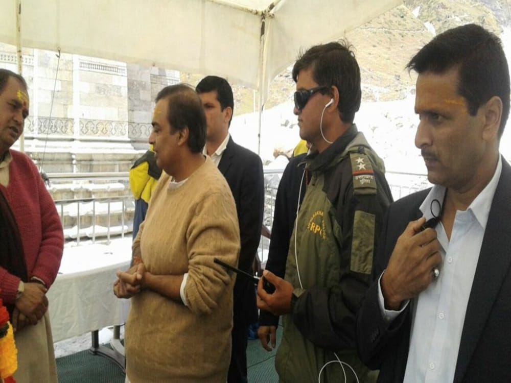 mukesh ambani praised Brahmavitika made by police in kedarnath