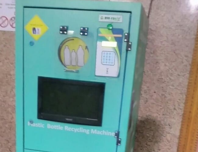 bottle recycling machines to be install at charbagh station