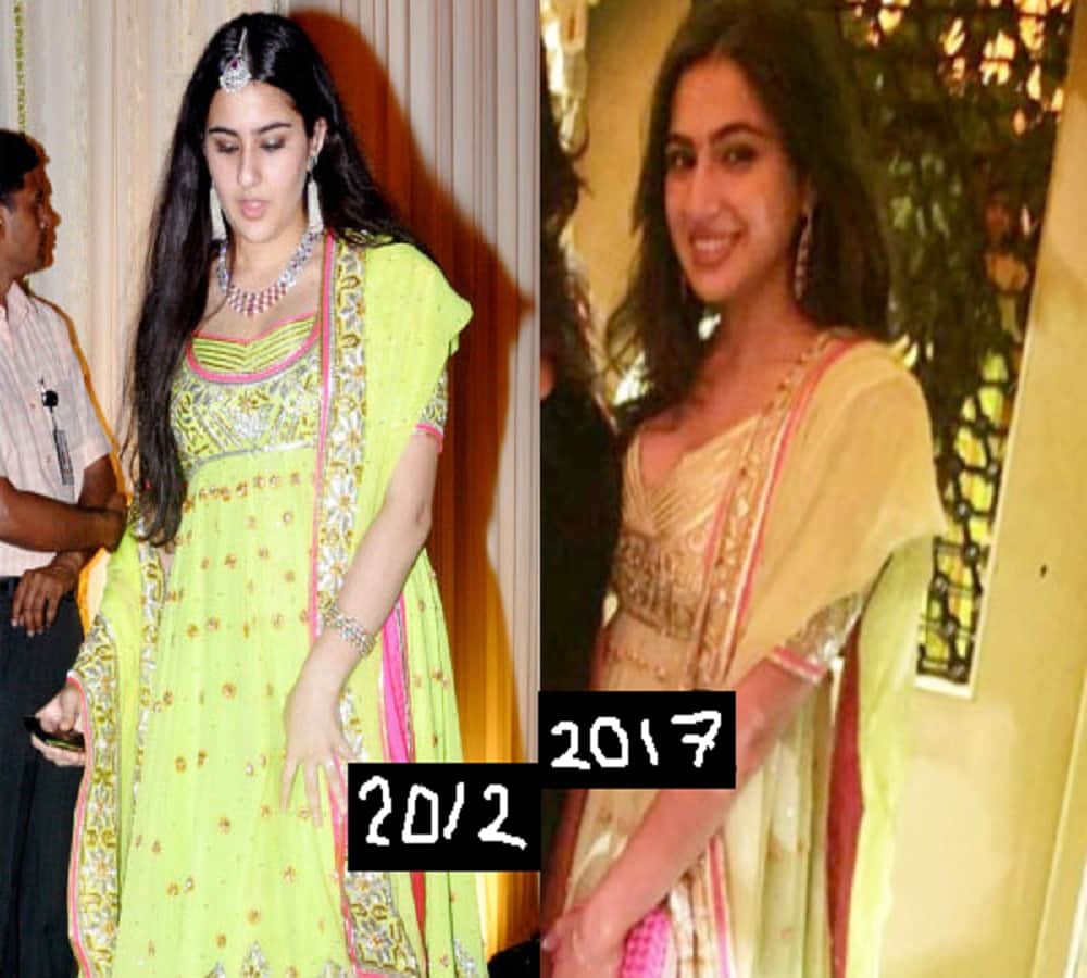 actress sara ali khan wore same dress again in pre diwali party in mumbai