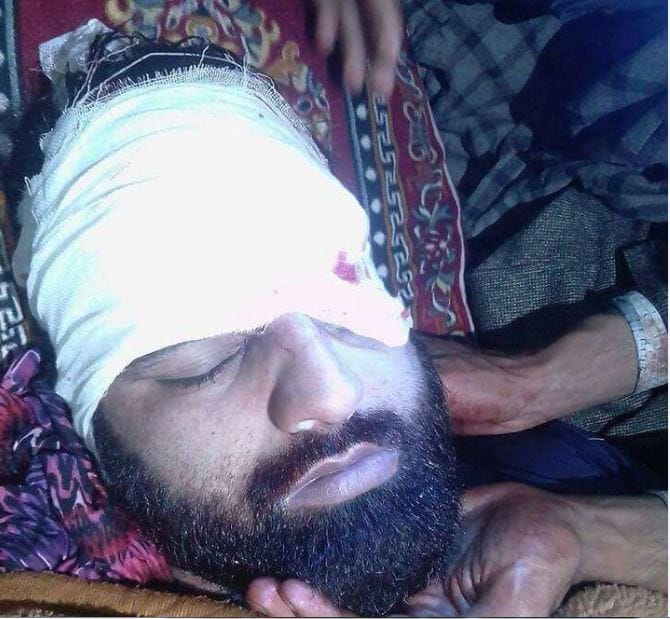  terrorists shot dead former sarpanch and PDP leader