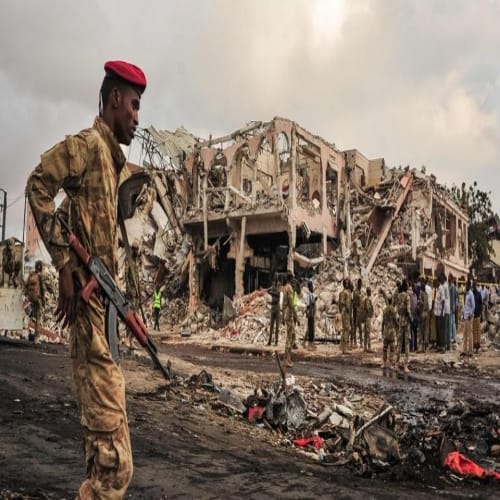pictures of somalia blast, 276 people killed