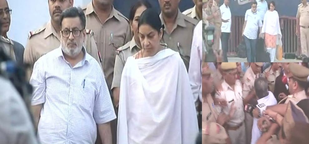 photos: Rajesh & Nupur Talwar released from Dasna Jail after HC acquitted them in aarushi case