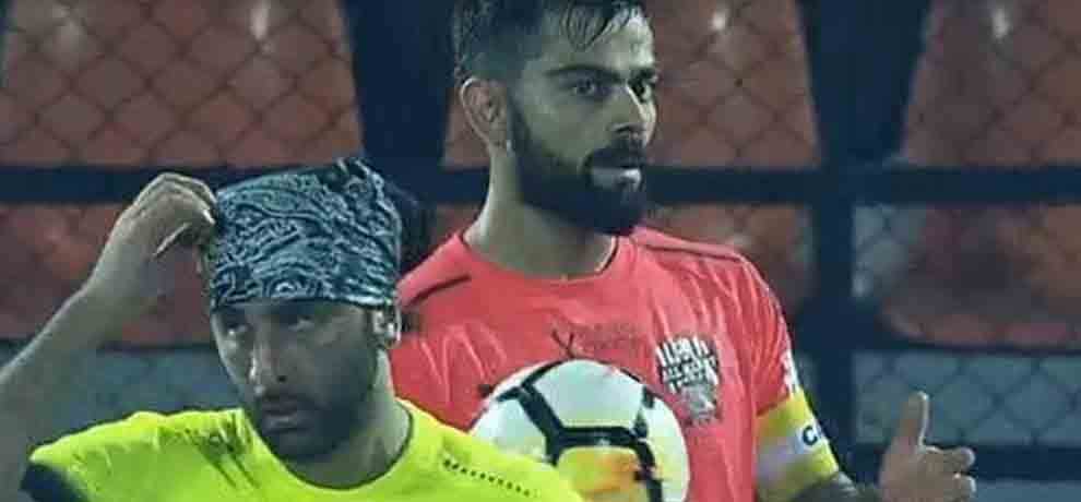 celebrity clasico 2017 virats team beat all stars football club 