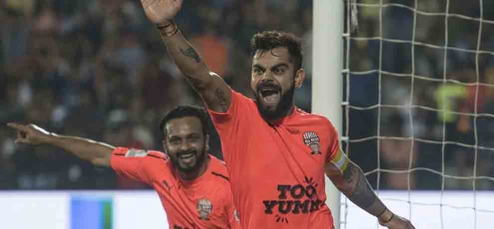 celebrity clasico 2017 virats team beat all stars football club 