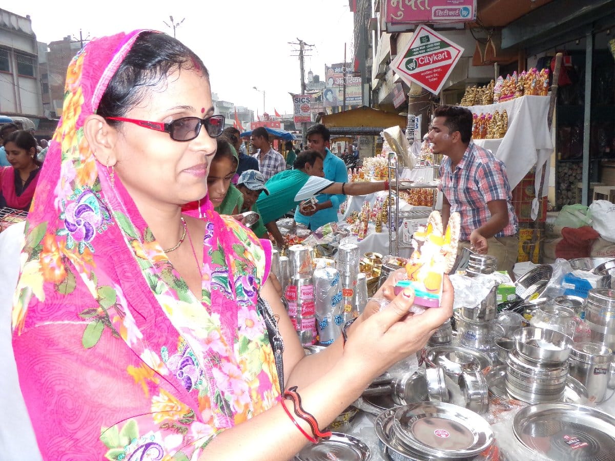 Done shopping on Dhanteras