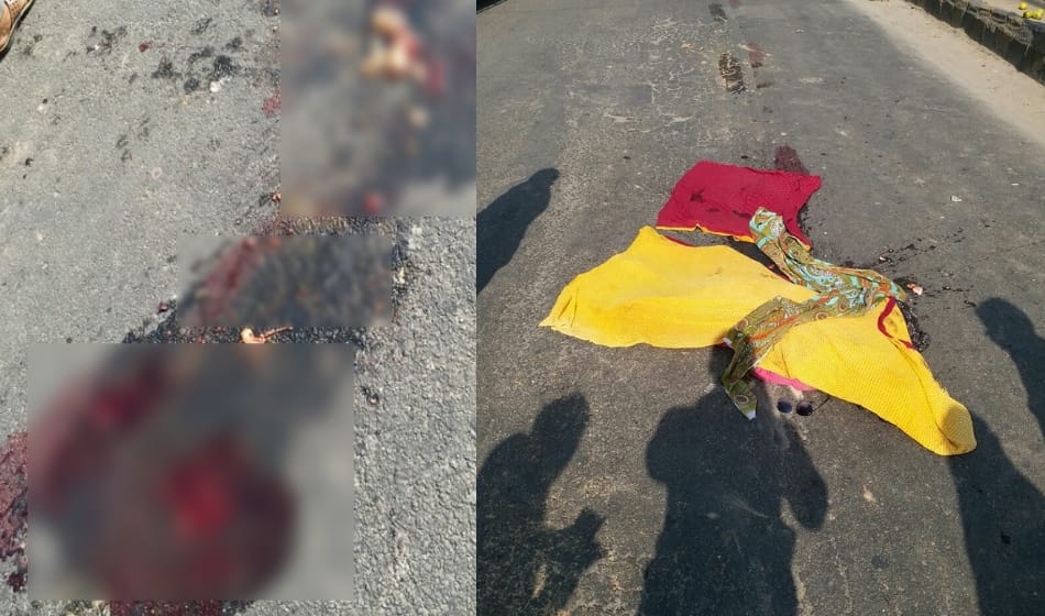roadways bus trample down two women at rajnagar extention ghaziabad, one dead