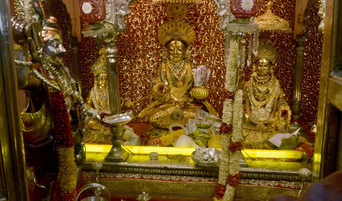 maa annpurna temple gate open for devotees in varanasi