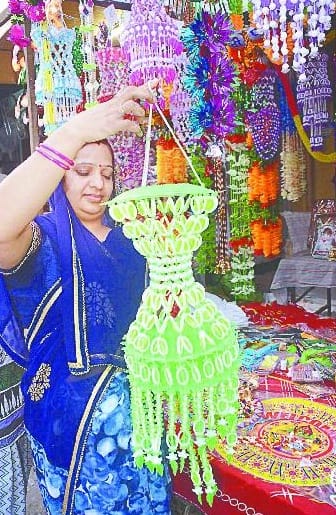 Bazaar ready for Dhanteras