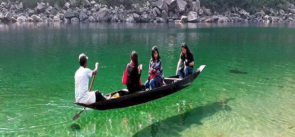 Called cleanest river of india Crystal Clear like glass 