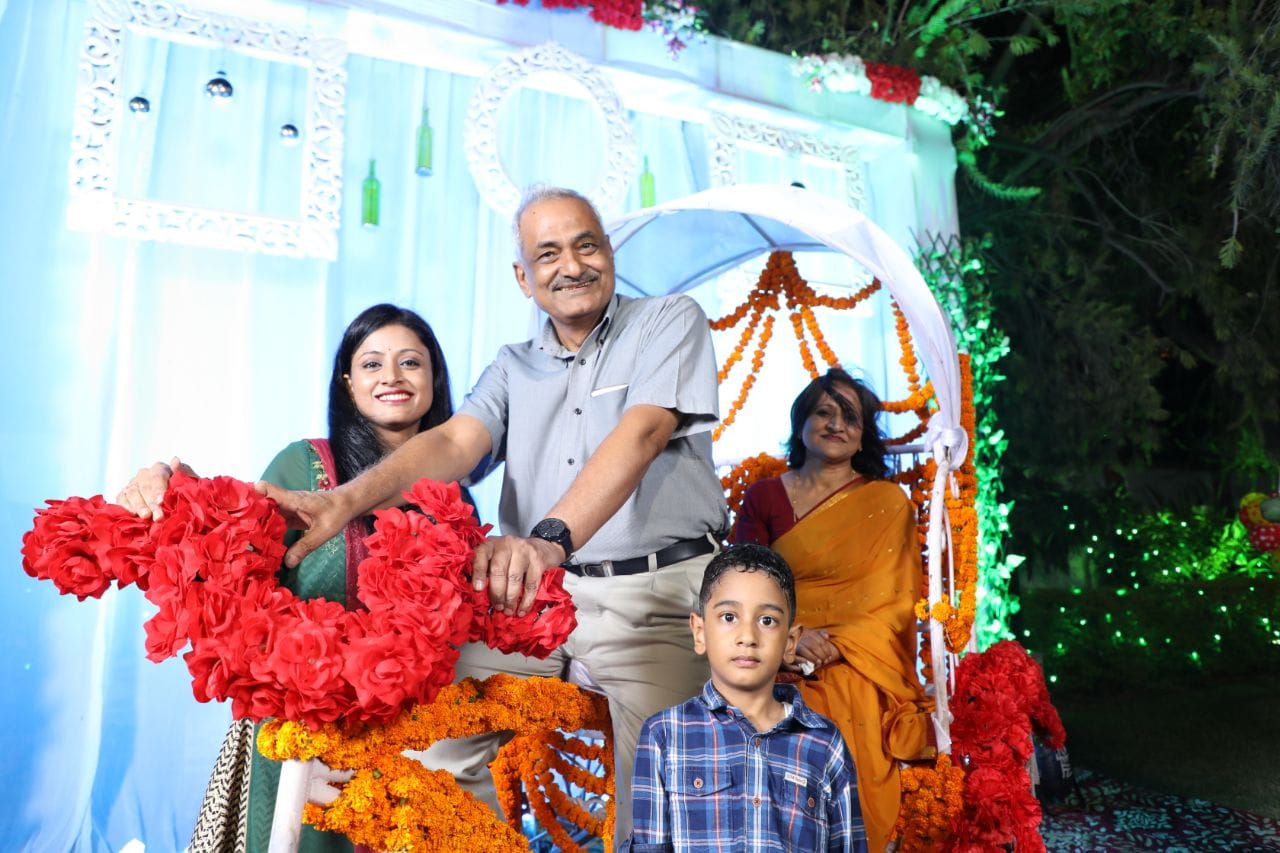 diwali party in police officers mess in Lucknow.