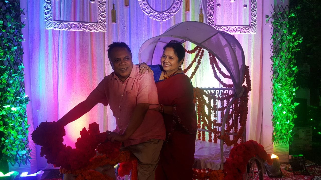 diwali party in police officers mess in Lucknow.