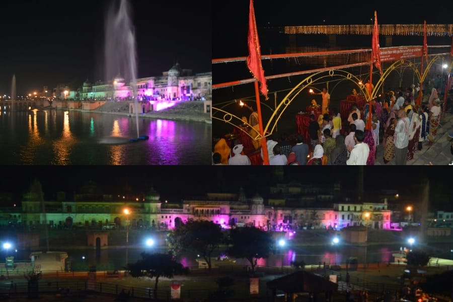 Pics of ayodhya before diwali.