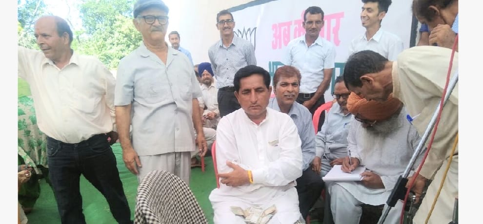 mandal bjp of fatehpur threatened resignation