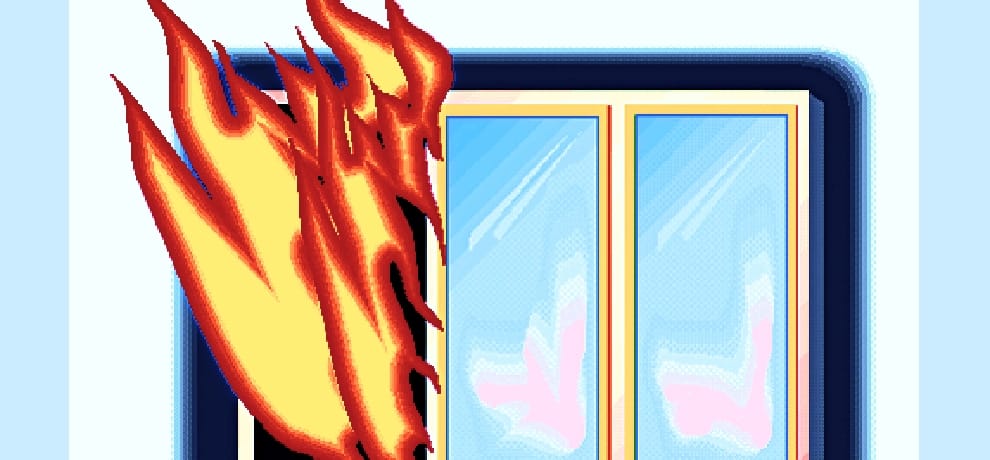 Sesame crop burnt in fire in the barn