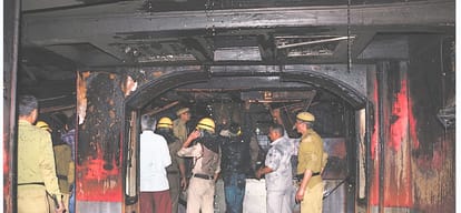 restaurant on fire at ag office shimla one person died