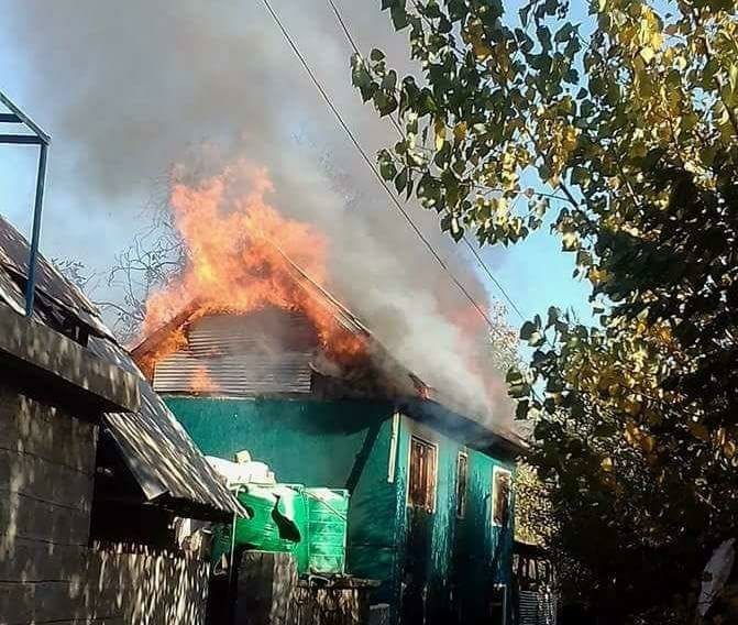 House of former Sarpanch Ramzan set on fire in Shopian