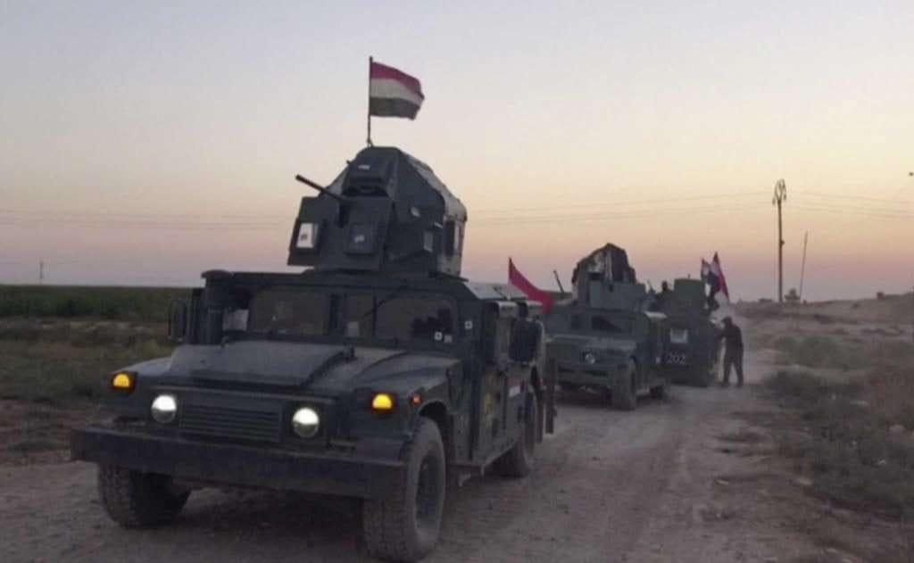Iraqi army Seizes Kirkuk From Kurds areas 
