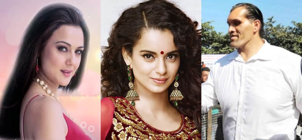 himachal assembly election 2017 Great Khali kangna ranaut and preity zinta