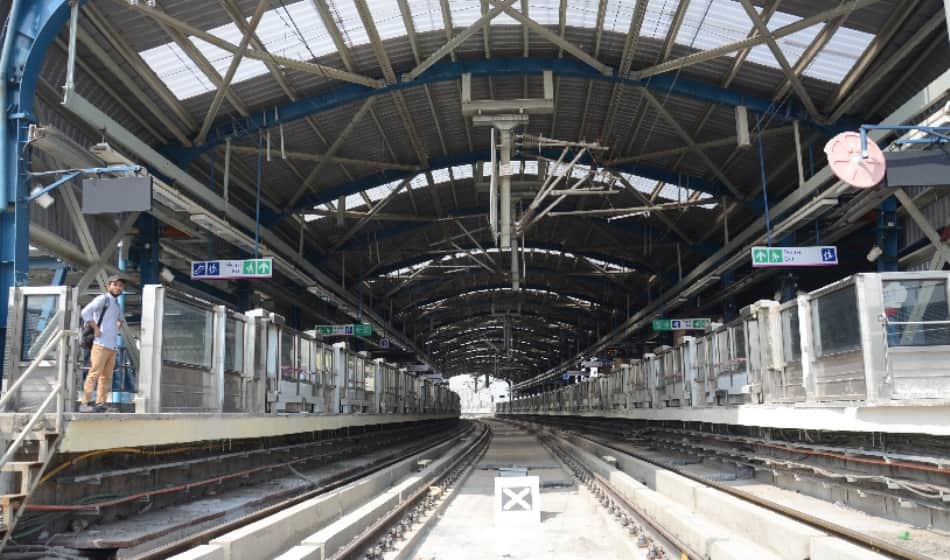 these metro stations are going under re modelling by dmrc