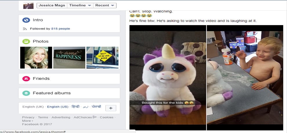 viral video of mum pranks son with scary toy 
