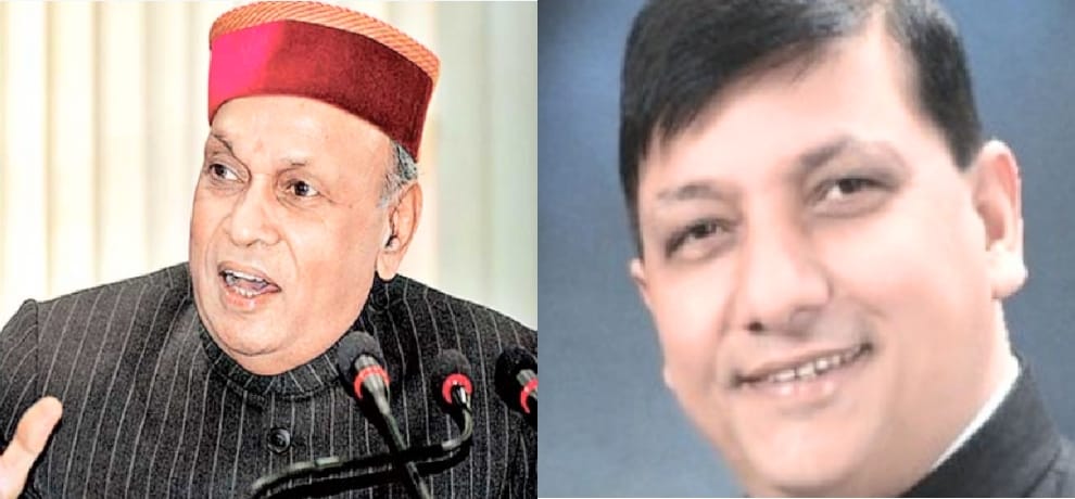 prem kumar dhumal and rajinder rana file nomination on the same day