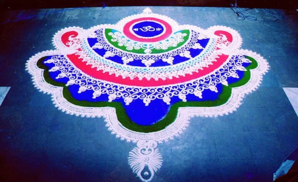 Makar Sankranti 2024 Rangoli Designs Images simple rangoli design for home