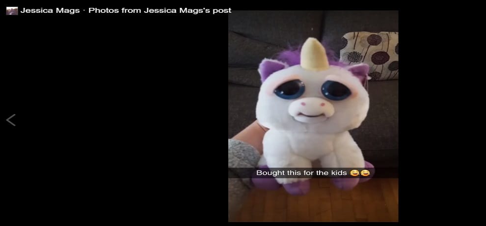 viral video of mum pranks son with scary toy 