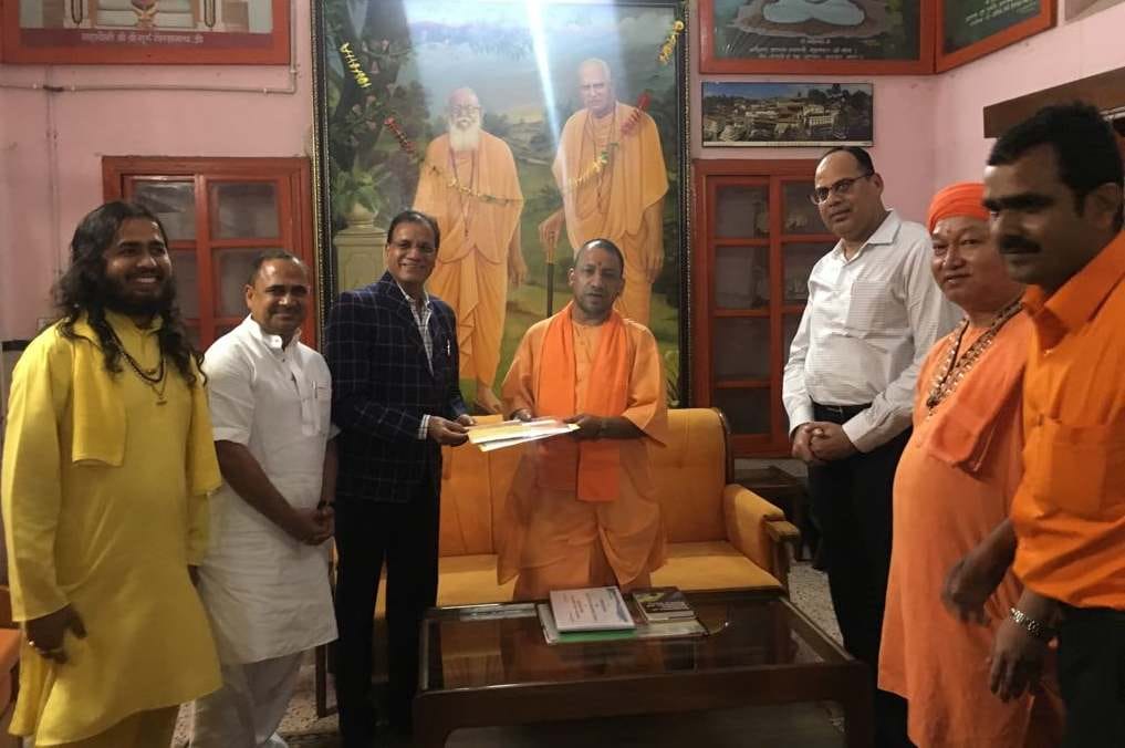yogi adity nath accept invitation for varanasi visit