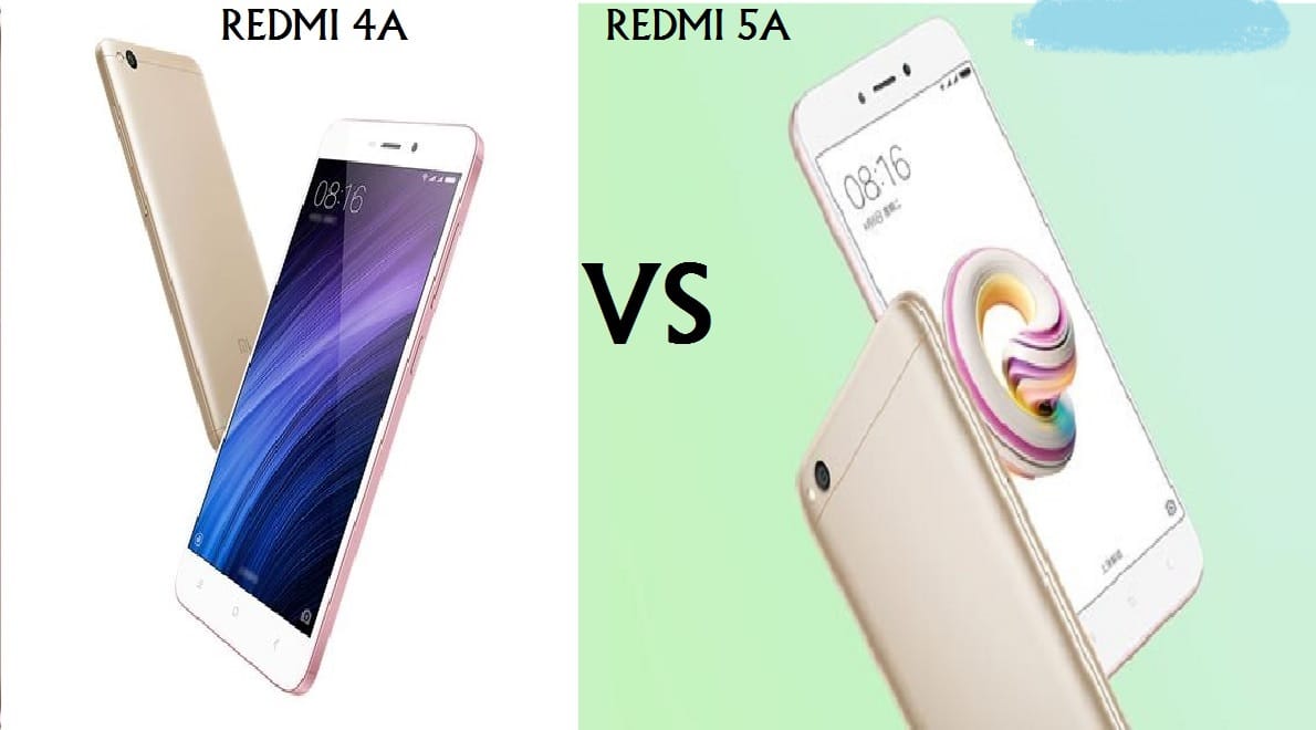 Xiaomi Redmi 5A Vs Redmi 4A: Comparison of all specs