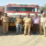 जब्त शराब का ट्रक