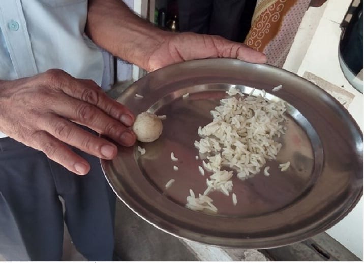 Plastic rice arrived in Goolarbhoj