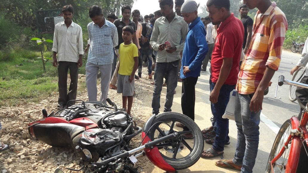 one died and two injured in accident