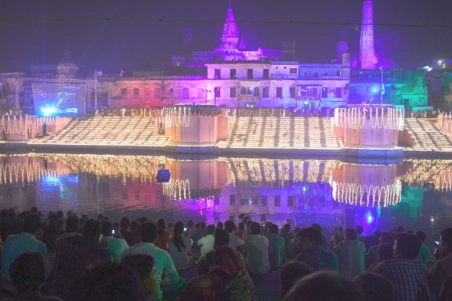 up tourism department planning for special deepawali function in ayodhya