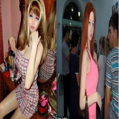This is Human Barbie, Lolita Rich, photos can make you insane