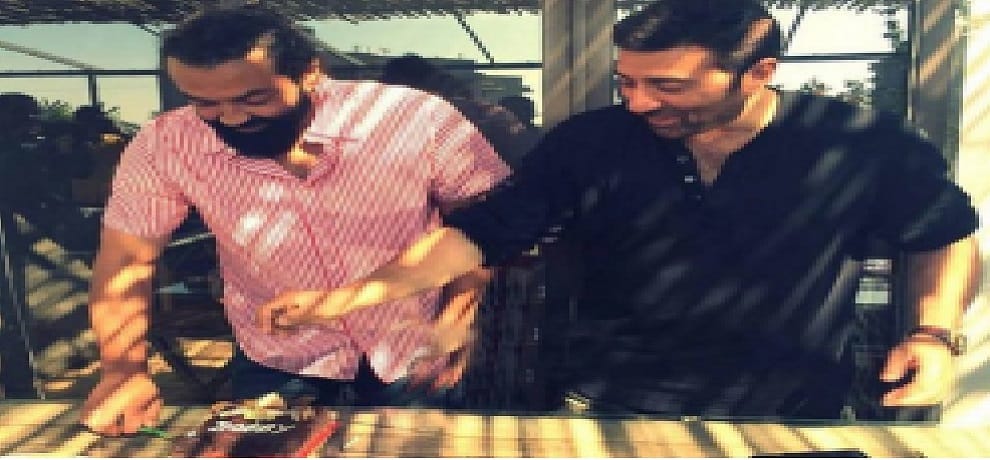 actor sunny deol celebrates his brother Bobby deol Birthday 