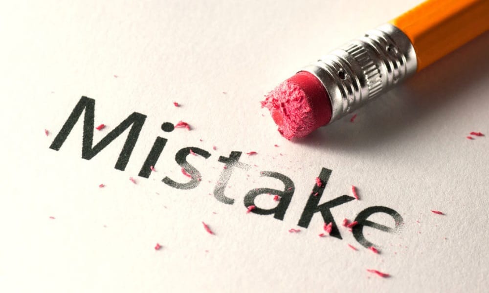 Hundreds of crores loss only few words wrong like spelling and Grammar