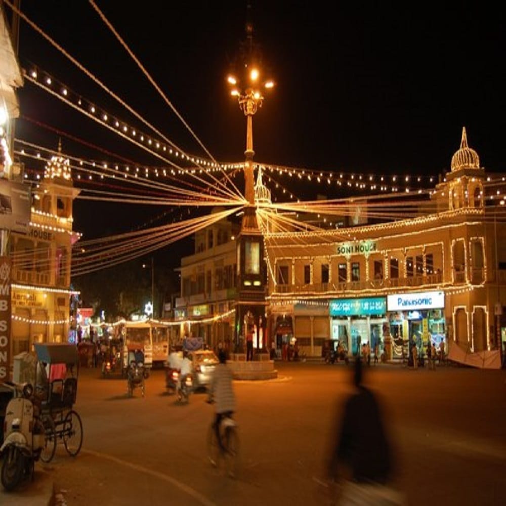 the showcase of jaipur on an auspicious days of diwali 