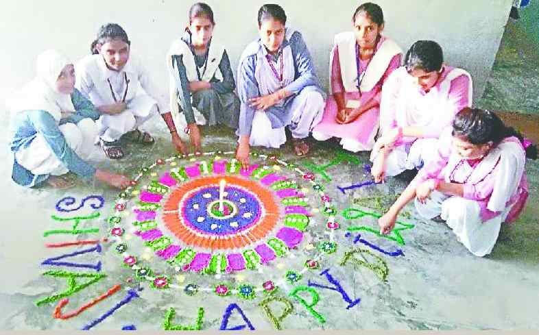 Deepawali celebrated in schools