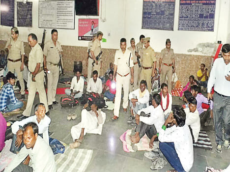 Bomb blast at railway station