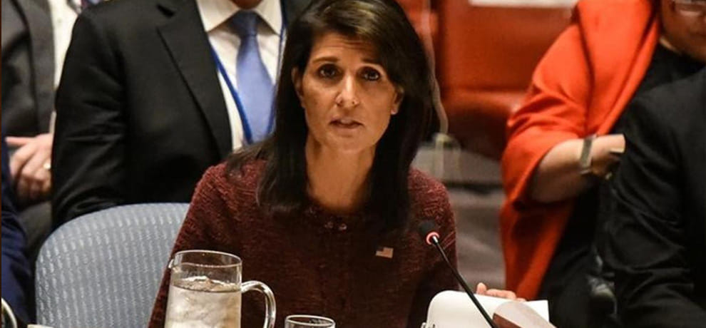 nikki haley says, India can help us to keep eyes on terrorist heaven Pakistan