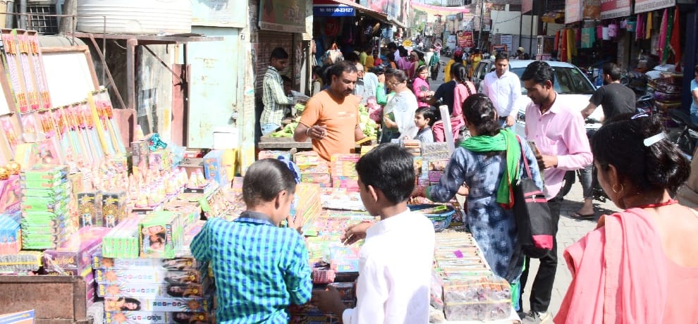 चाइनीज सामान की बिक्री घटी
