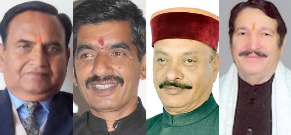 himachal assembly election 2017 bjp gave ticket to four new candidates