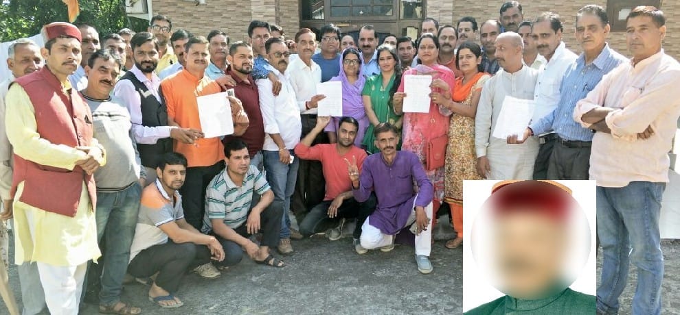 himachal assembly election 2017 rebels in bjp for support of anil dhiman