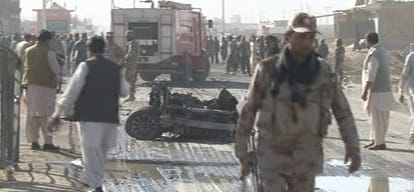 Many killed and injured in suicide attack in quetta of pakistan