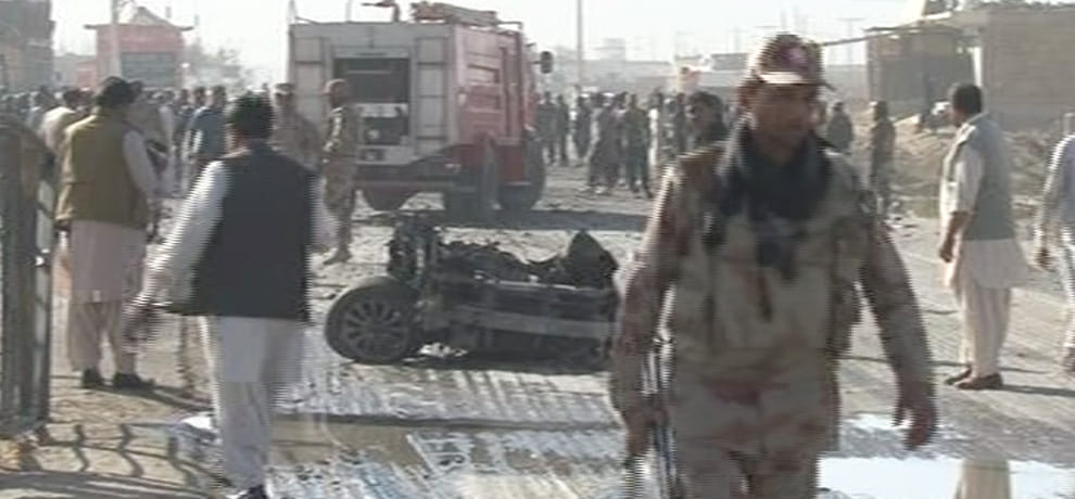 Many killed and injured in suicide attack in quetta of pakistan